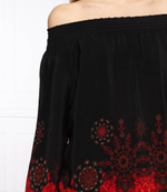 блузка eire Desigual - черный(21SWBW50)