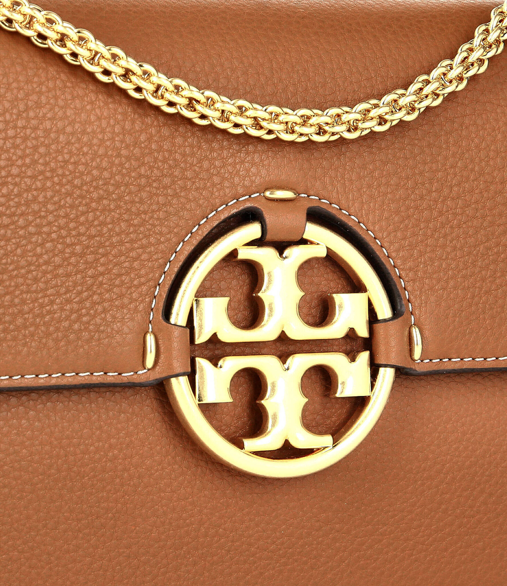 кожаная сумка через плечо miller TORY BURCH - янтарный(81688)