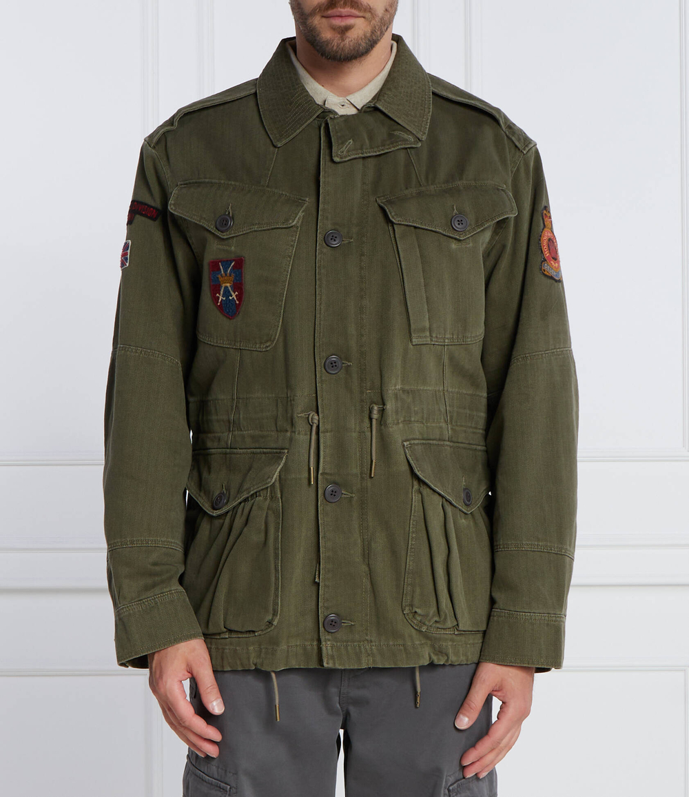 Куртка BRIT COMBAT POLO RALPH LAUREN - зеленый(710916422)
