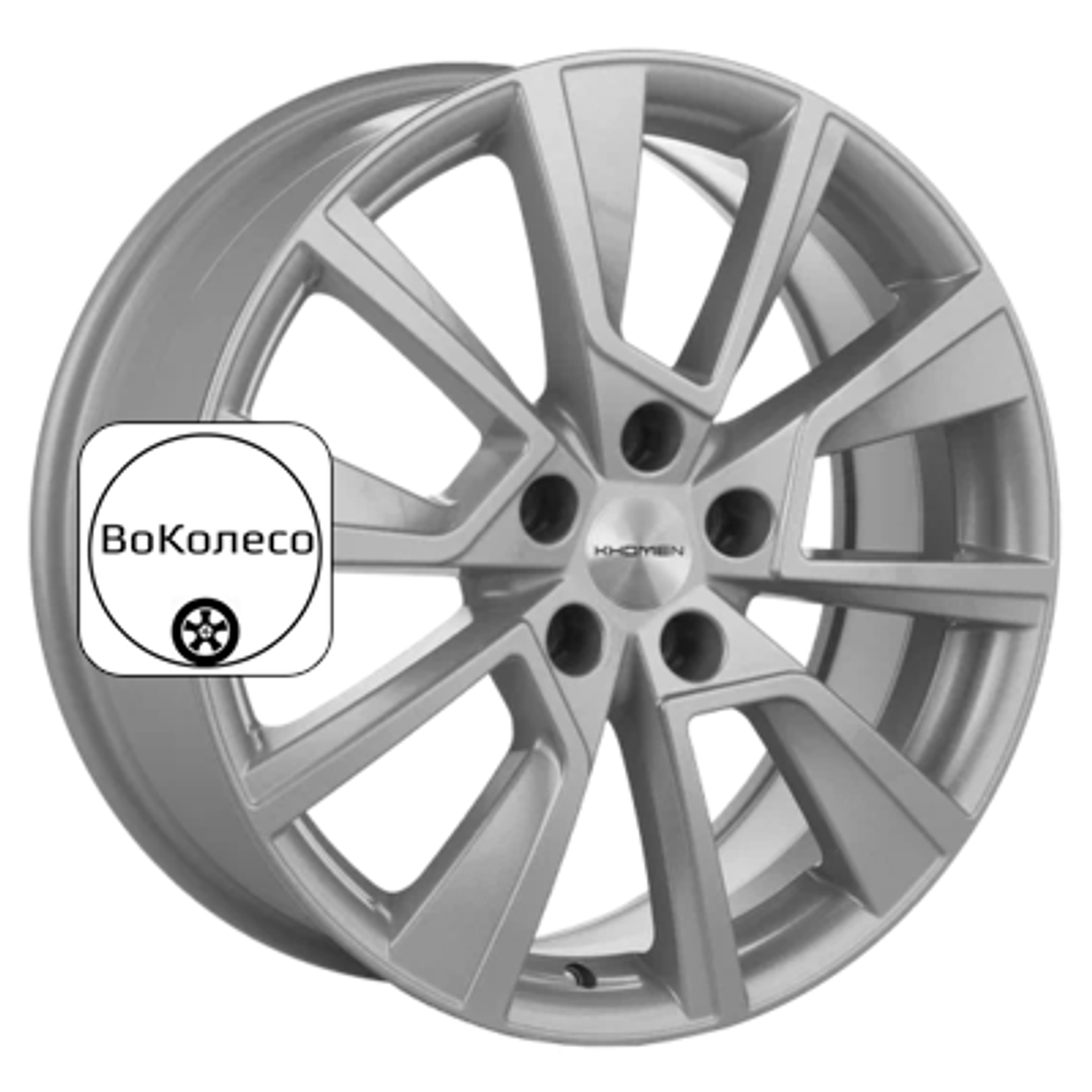 7x18/5x114,3 ET50 D54,1 KHW1802 (Coolray) F-Silver Khomen Wheels