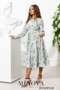 Платье 3168-мятный Minova