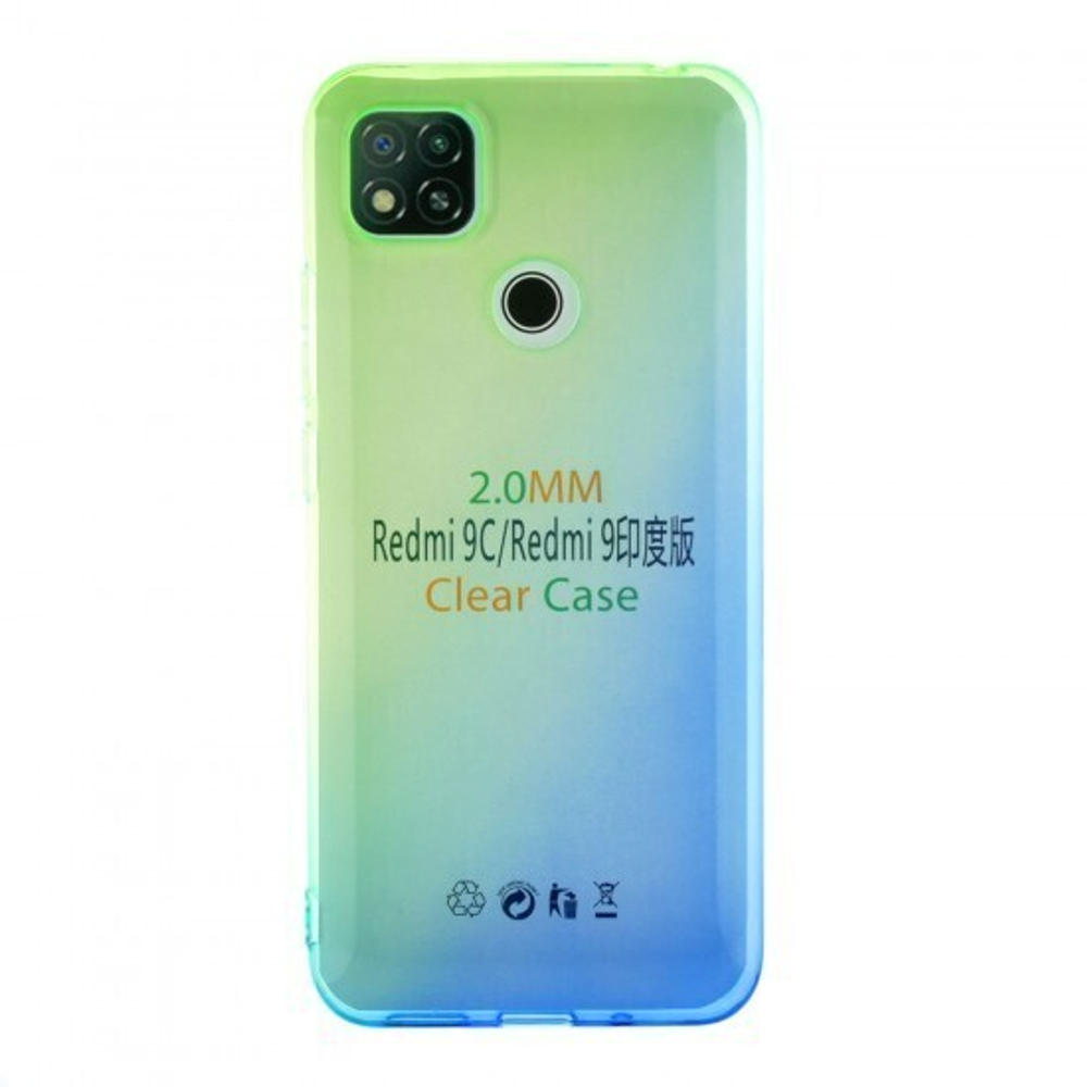 Чехол для Xiaomi Redmi 9C Градиент, ТПУ, 012962