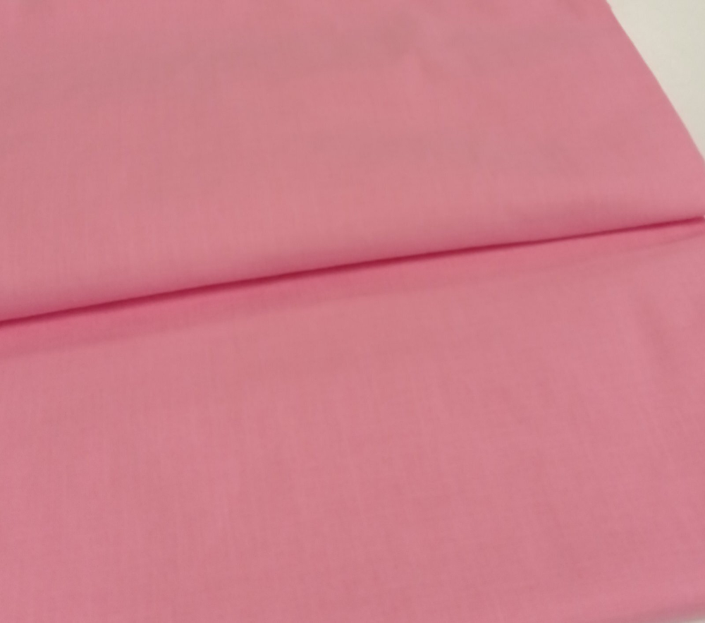 Лен-стрейч. Цвет- Розовый фламинго