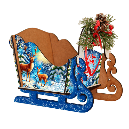 САНИ С ВЕТОЧЕКОЙ 800г ФАНЕРА