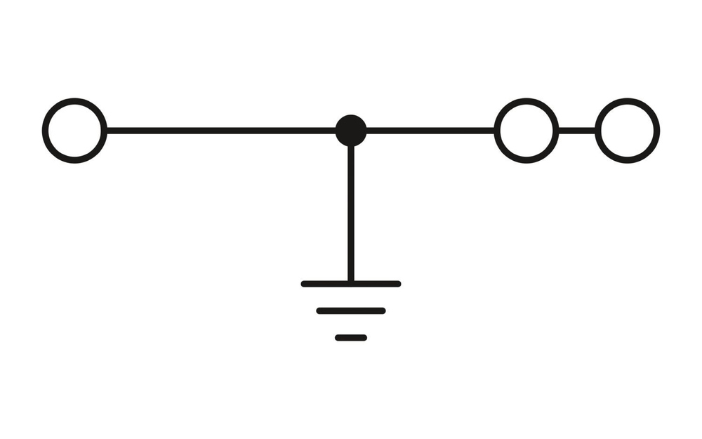 3001705 - MT 1,5-TWIN-PE - Заземляющая клемма