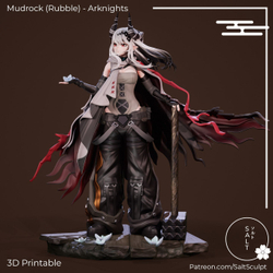 Mudrock (Rubble) - Arknights Фигурка