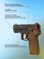 Пистолет пневматический Gunter P2022