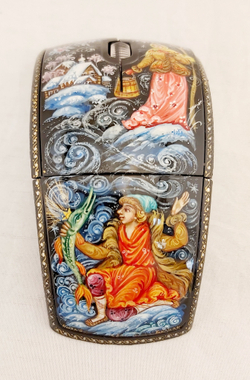 Мышь беспроводная, складная "Емеля" N3