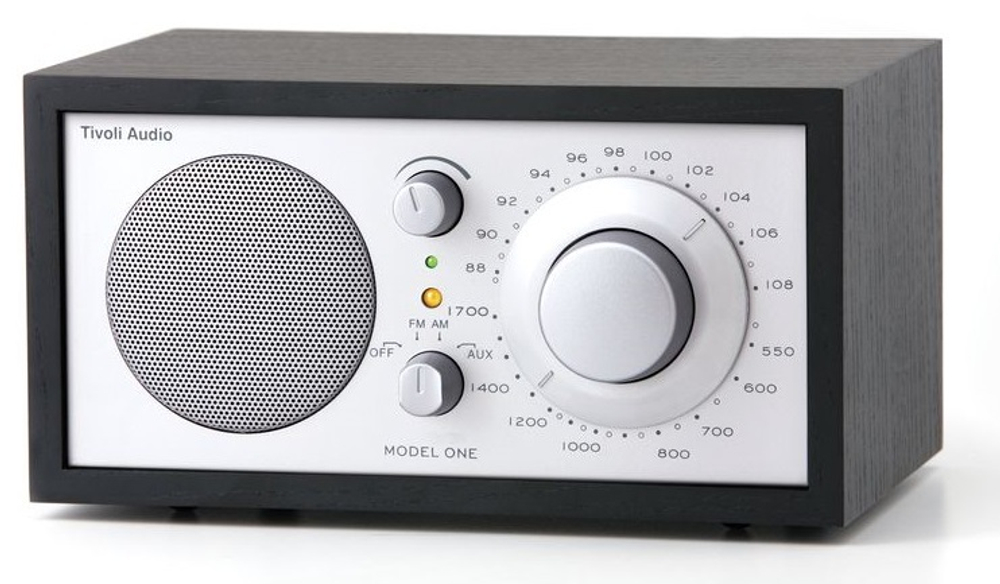 Радиоприемник Tivoli Model One Цвет: Серебро/Черный [Silver/Black]