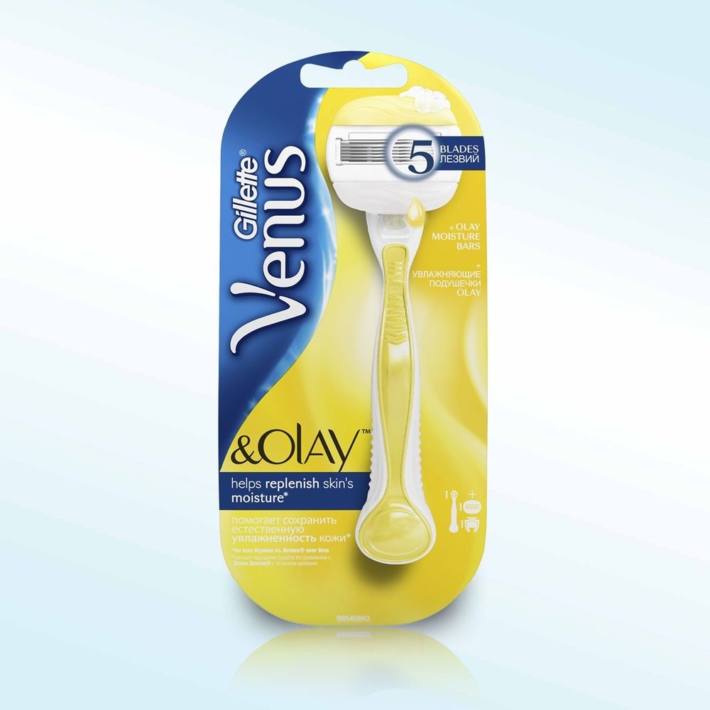 Gillette Станок бритвенный Venus &amp; Olay + 1 кассета