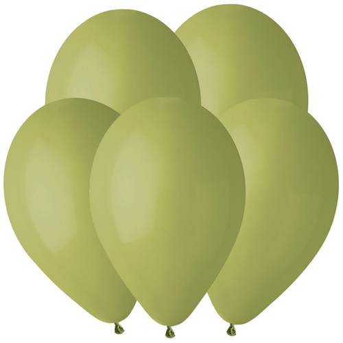 Шар 12" оливковый пастель/ Green Olive Gm
