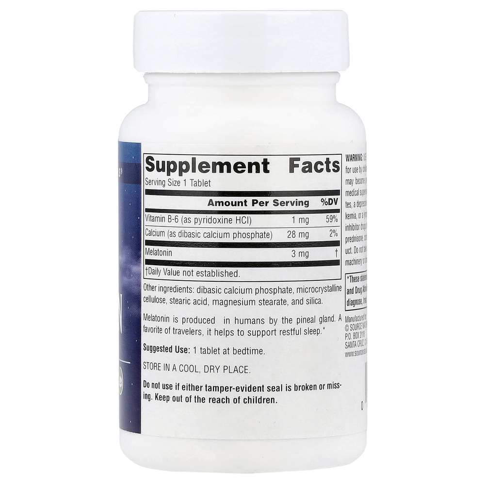 Source Naturals, Sleep Science®, мелатонин, 3 мг, 240 таблеток