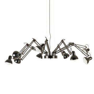 replica  Dear Ingo сhandelier lamp black (9 lamps)