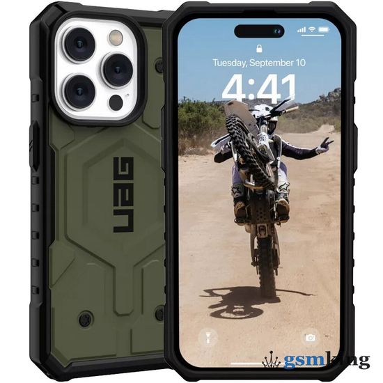 UAG Pathfinder Series Case with MagSafe for Apple iPhone 14 Pro Olive (Зелёный) 114054117272