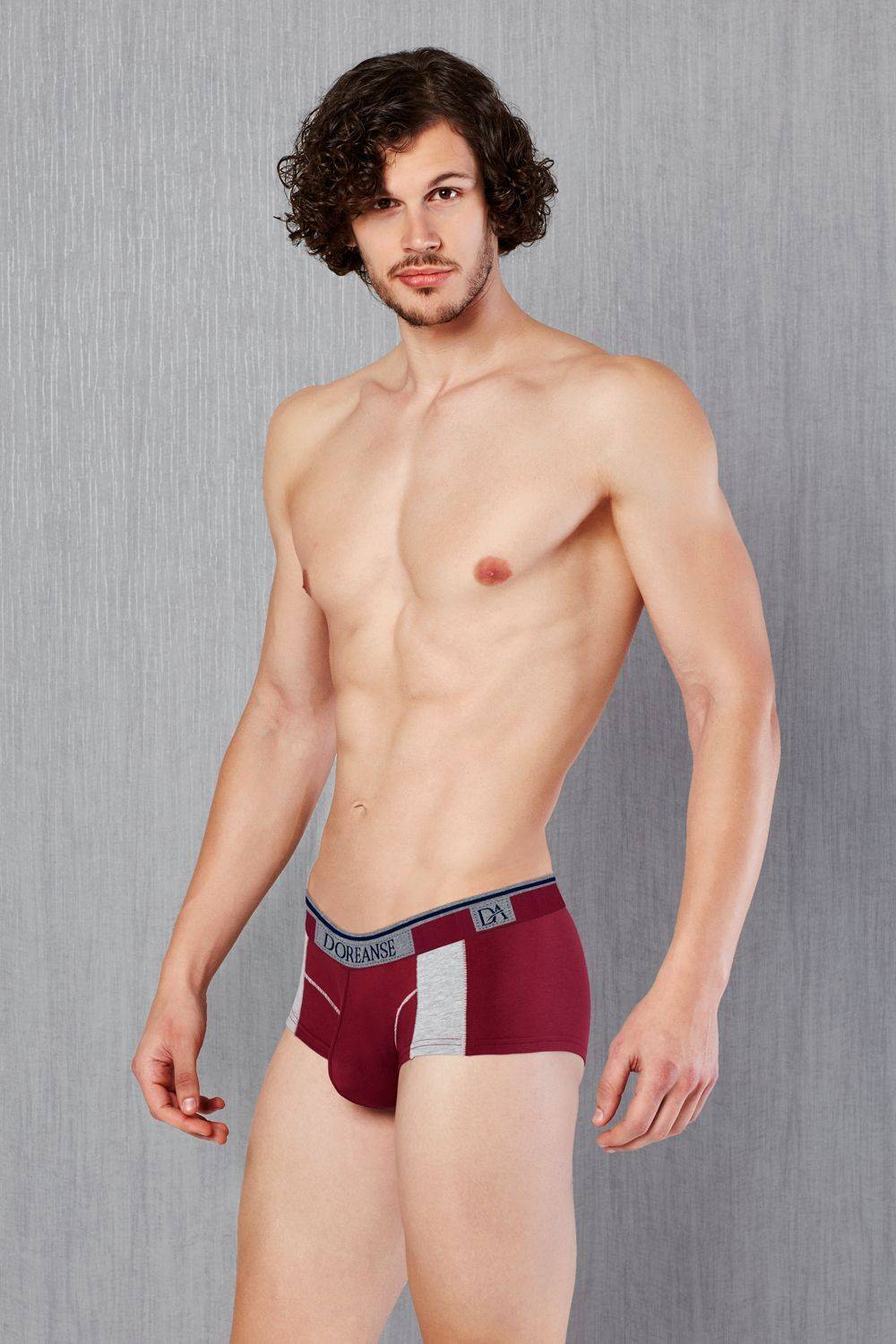 Мужские трусы-хипсы Doreanse Elegant (Размер: L) (Цвет: серый)