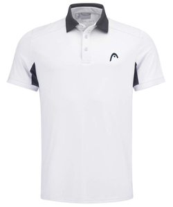 Мужское теннисное поло Head Slice Polo Shirt - white