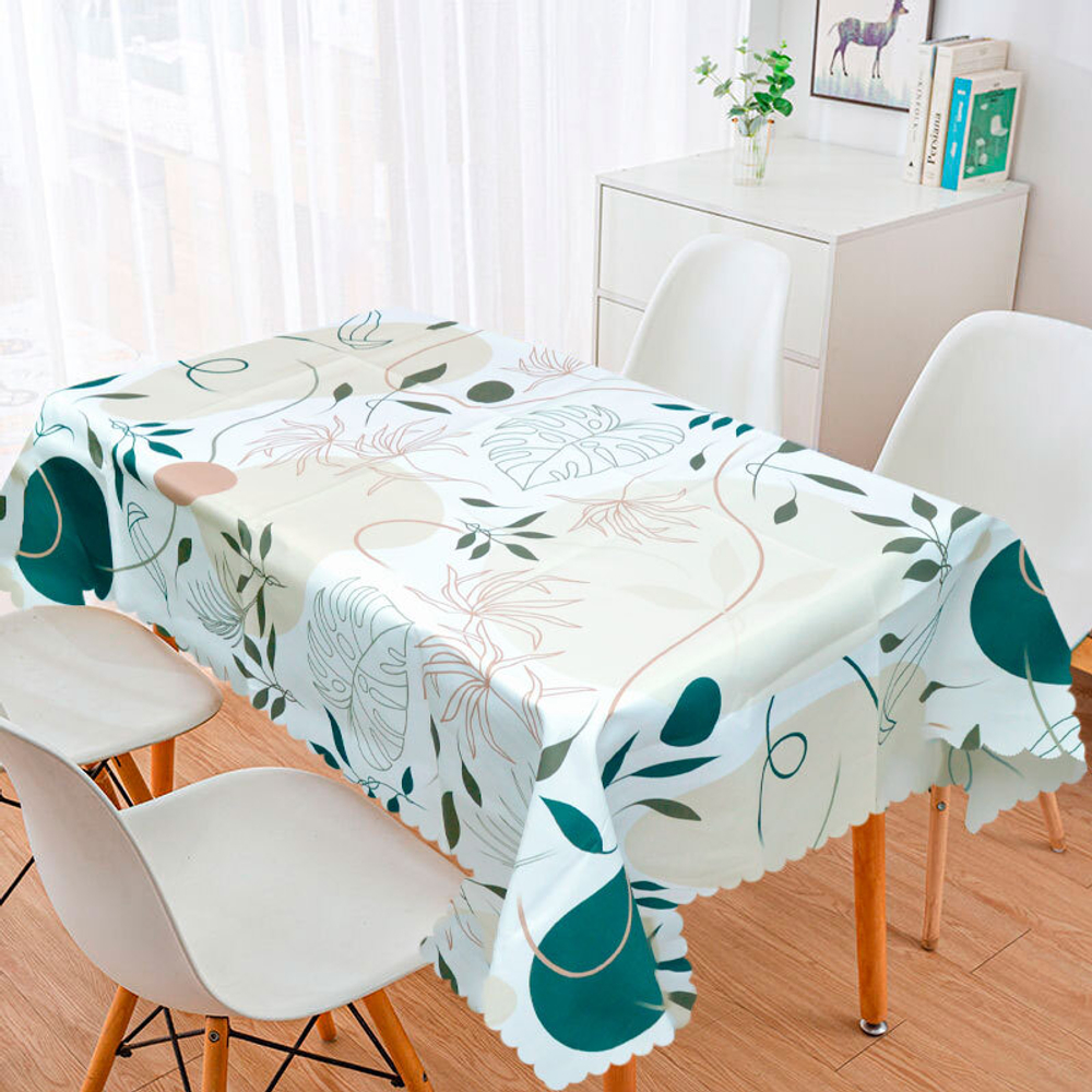 Скатерть 140*200см с водоотталкивающей пропиткой, 100% полиэстер, NN-1008541