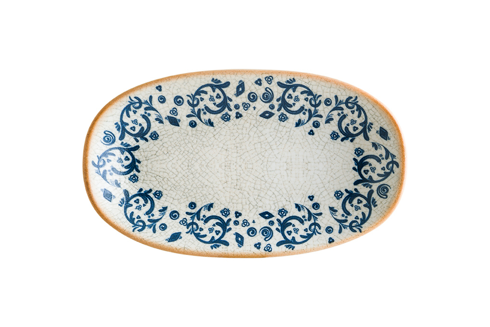 Блюдо овальное 150*85 мм. Виенто, форма Гурмэ Bonna