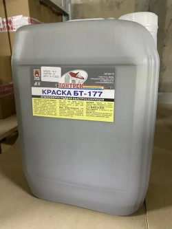 Краска БТ-177 Серебрянка, 10 л., Лонтрек для металла, дерева и бетона