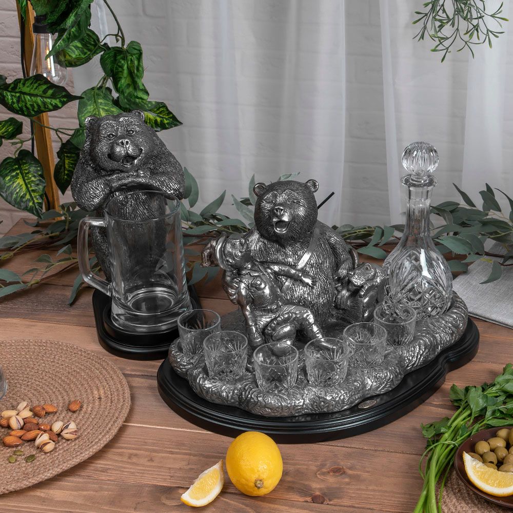 Бокал для пива Медведь Барлей 1