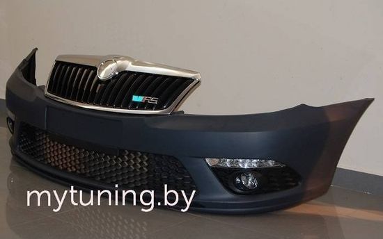Передний бампер RS STYLE для Skoda Octavia II FL