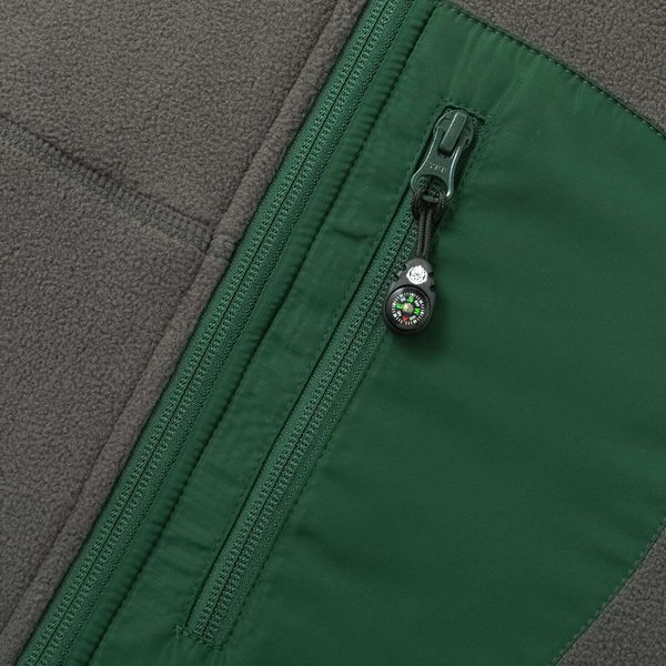 Куртка флисовая Ranger серо-зеленая - фото 8