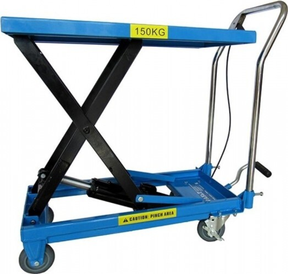 Тележка гидравлическая AE&T TJ-15 платформенная 150 кг