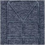 Кресло руководителя Helmi HL-E89 "Blocks" LUX, ткань SY черно-cерая, мягкий подлокотник, хром