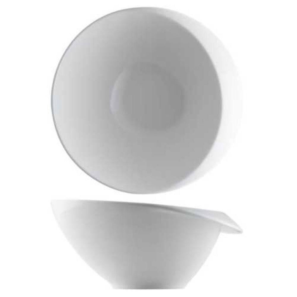 Салатник 350 мл 15*13,5 см h7 см Oyster белый фарфор P.L. Proff Cuisine [8]