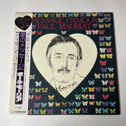 Винтажная виниловая пластинка LP Поль Мориа Paul Mauriat Message D'Amour (Japan 1979) (Obi)