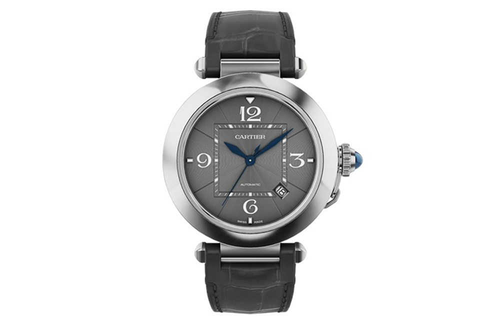 CARTIER PASHA DE Automatic Mechanical Movement 100m Water Resistance Unisex Watch 41mm Silver Dial