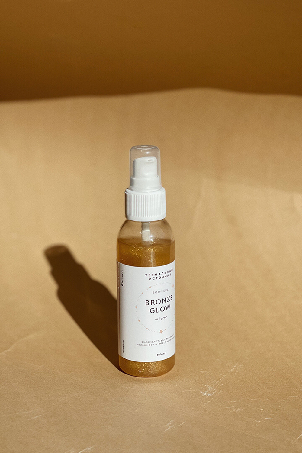 Гель для тела с мерцанием BRONZE GLOW, 100 мл / Termaly