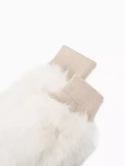 Варежки меховые