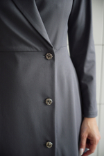 Платье "Элегантная особа" графит