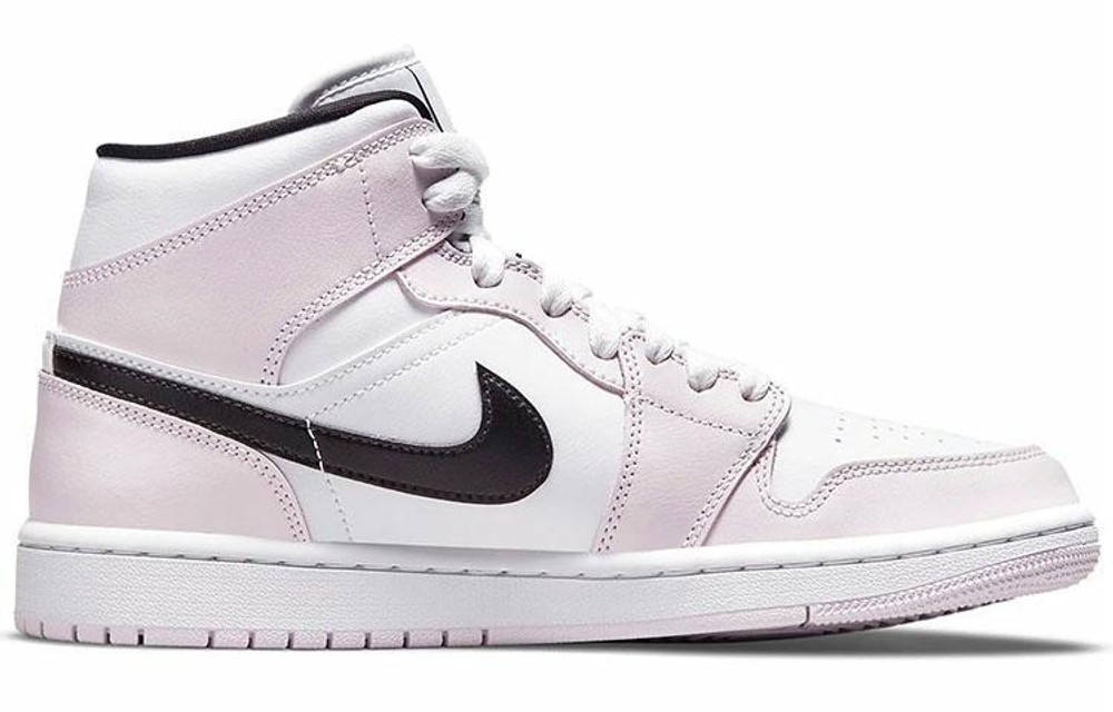 Кроссовки Jordan Air Jordan 1 Mid "Barely Rose" (Женская размерная сетка)