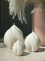 Соевая интерьерная свеча MERINGUE