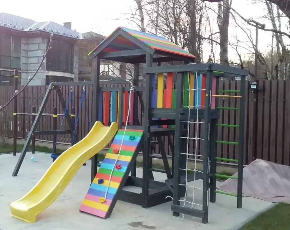Детская площадка Савушка 5 (BLACK)