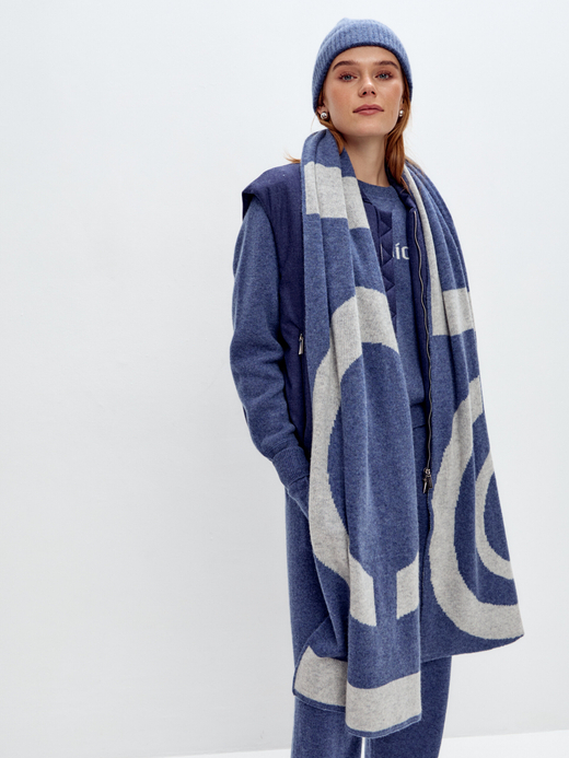 Кашемировый палантин