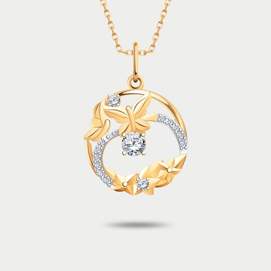 Подвеска золотая