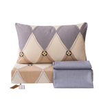 Комплект постельного белья Делюкс Сатин 100% хлопок на резинке LR614