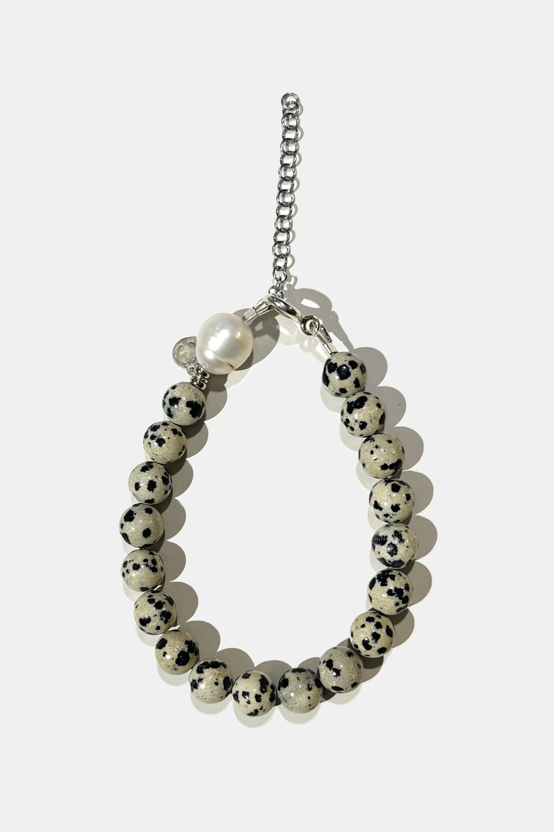 Браслет JOY из далматиновой яшмы