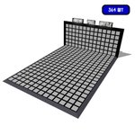 Борт усиленный с кабель каналом (1 пм.)  материалы: ковролин + фанера