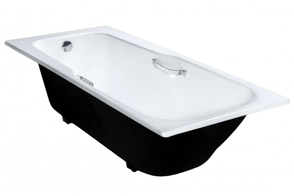 Ванна чугунная 1700*750 мм Эврика У с ручками