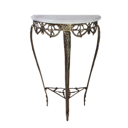 Bello De Bronze Консоль Мейа Луа, антик