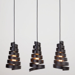 Подвесной светильник 50058/3 черный