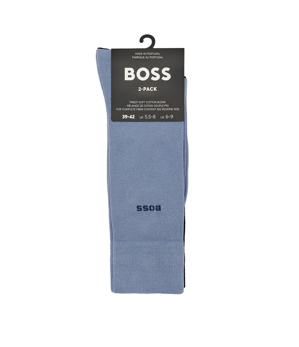 Носки 2 пары 2P RS Uni Colors CC BOSS BLACK - темно-синий(50467709)