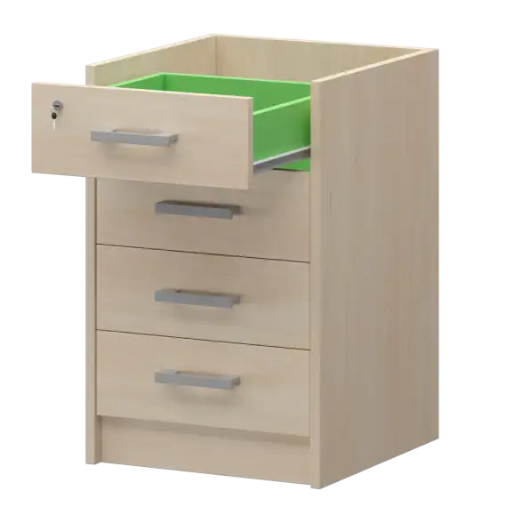 Корпус тумбы приставной АТ-05 Бук 440x450x740 Арго