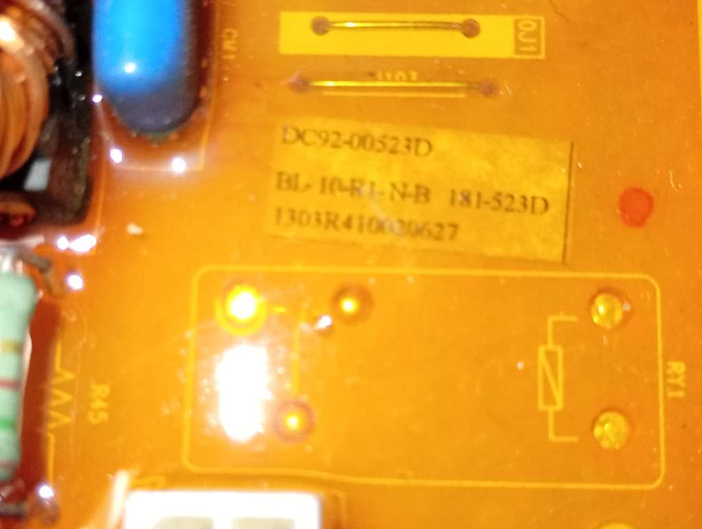 WF8500NMW/YLP кт25 Электронный модуль для стиральной машины Samsung DC92-00523D б/у