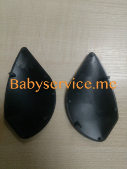 Заглушка шарнира складывания левая