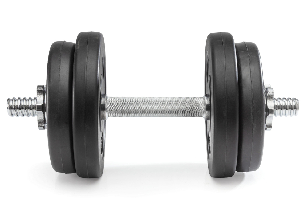 Гриф для гантелей  25 мм. Длина 350 мм. прямой (под гайку) VictoryFit VF-S2535-B2